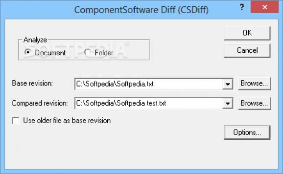 CSDiff screenshot
