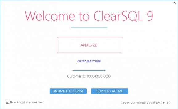 ClearSQL screenshot