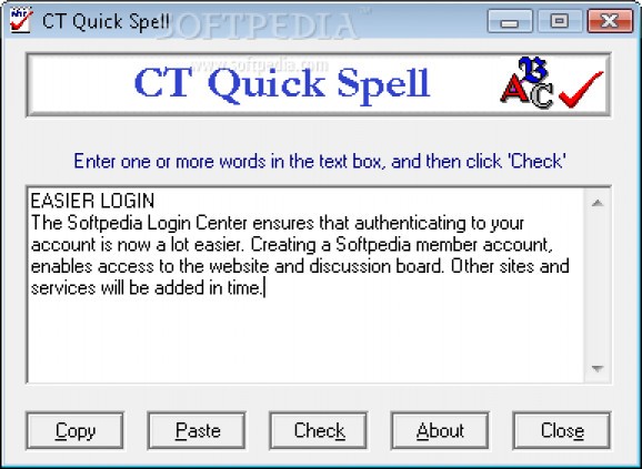 CT Quick Spell screenshot