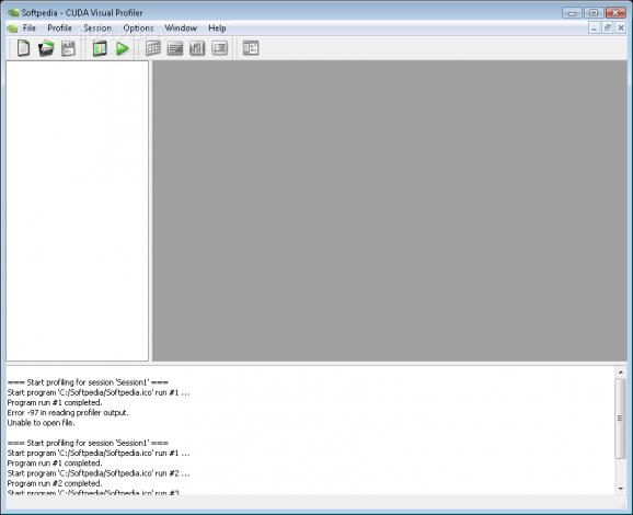 CUDA Visual Profiler screenshot