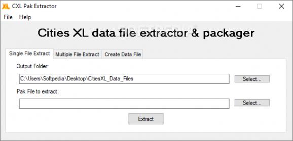 CXL PaK Extractor screenshot