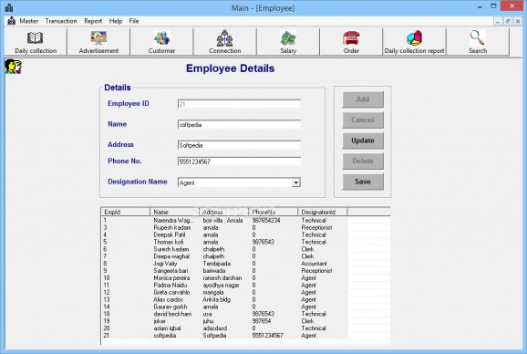 Cable Operators Accounting Pro screenshot