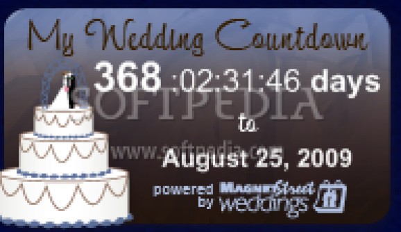 Cake Wedding Countdown screenshot
