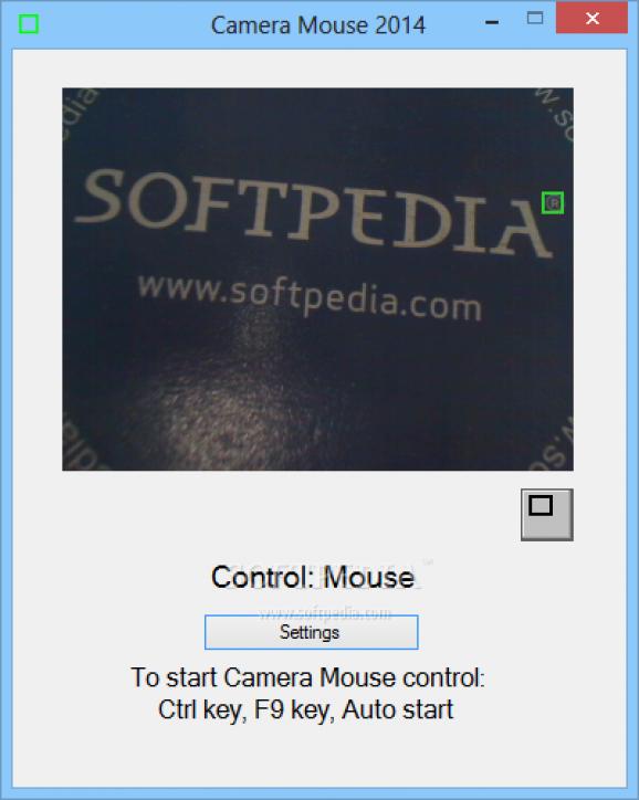 Camera Mouse screenshot
