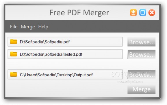 Free PDF Merger screenshot