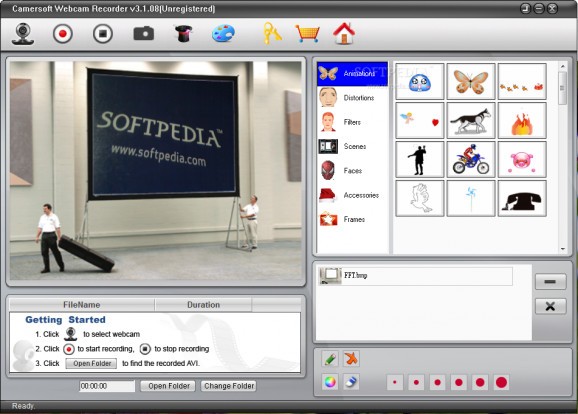 Camersoft Webcam Recorder screenshot