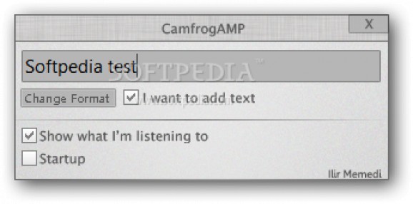 CamfrogAMP screenshot