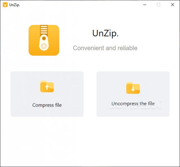 UnZip screenshot