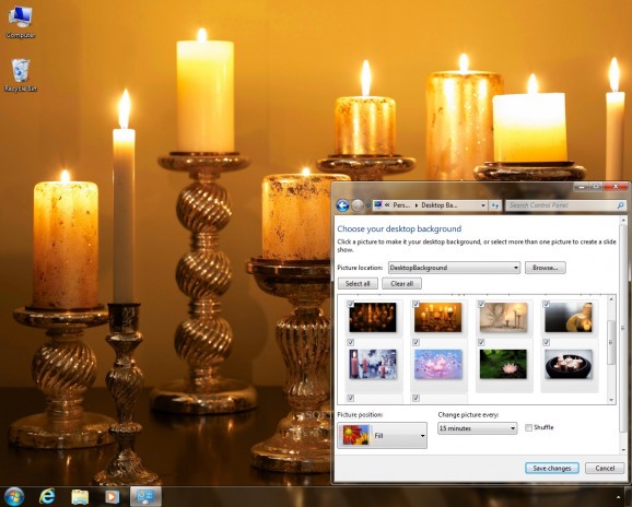 Candlelight Theme screenshot