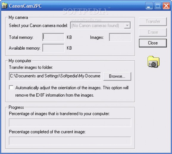 CanonCam2PC screenshot