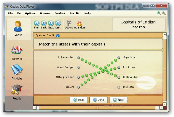 Capitals of Indian states screenshot