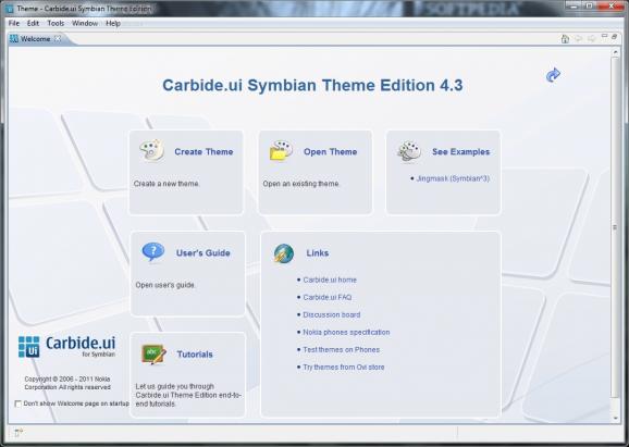 Carbide.ui Symbian Theme Edition screenshot