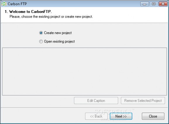 CarbonFTP screenshot