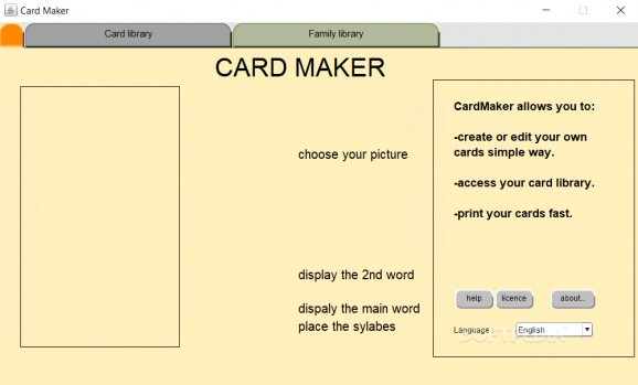 Card Maker Portable screenshot