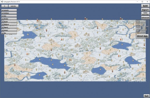 Cartographic Revision screenshot