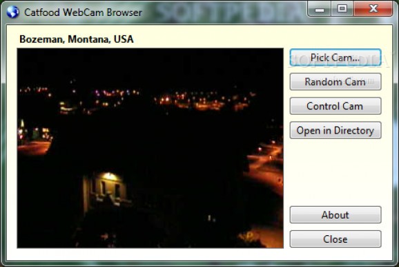 Catfood WebCamSaver screenshot