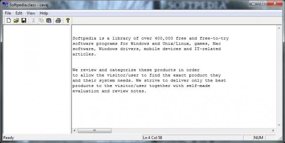 Cavaj Java Decompiler screenshot