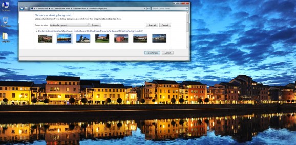 Ceska Architektura Windows 7 Theme screenshot
