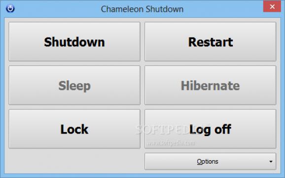 Chameleon Shutdown screenshot