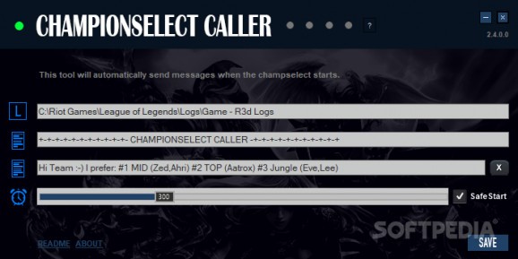 Championselect Caller screenshot