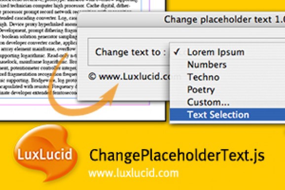 Change Placeholder Text screenshot