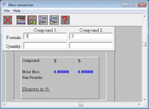 Chemical Calculator screenshot