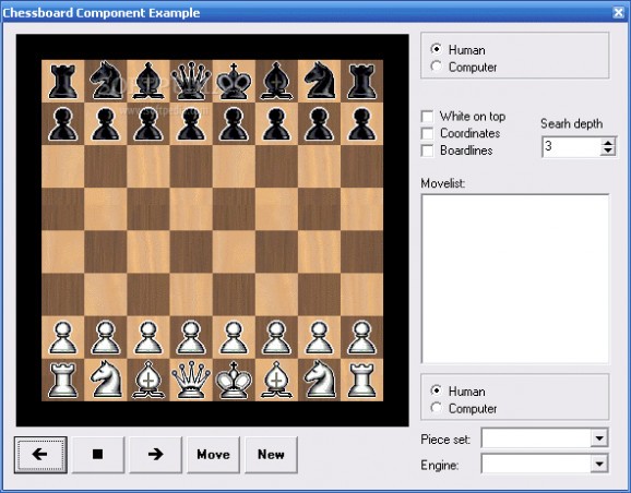 Chessboard Component screenshot