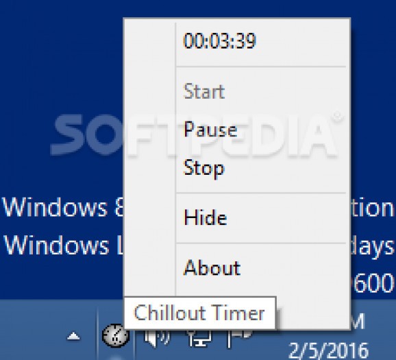 Chillout Timer screenshot