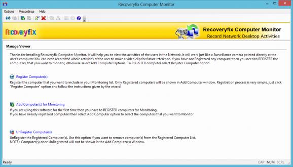 RecoveryFix Computer Monitor screenshot
