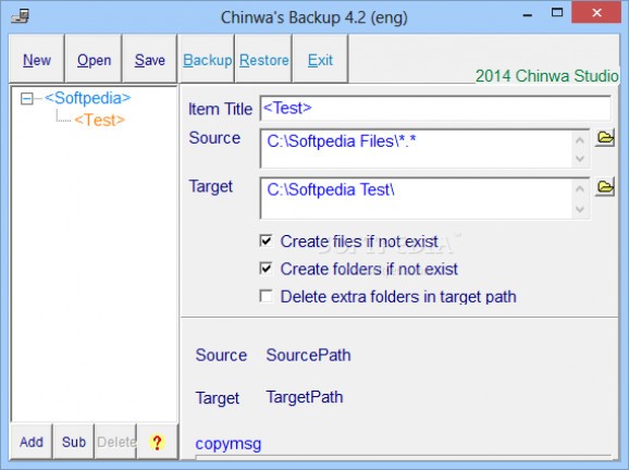 Chinwa's Backup screenshot