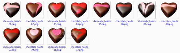 Chocolate Hearts screenshot