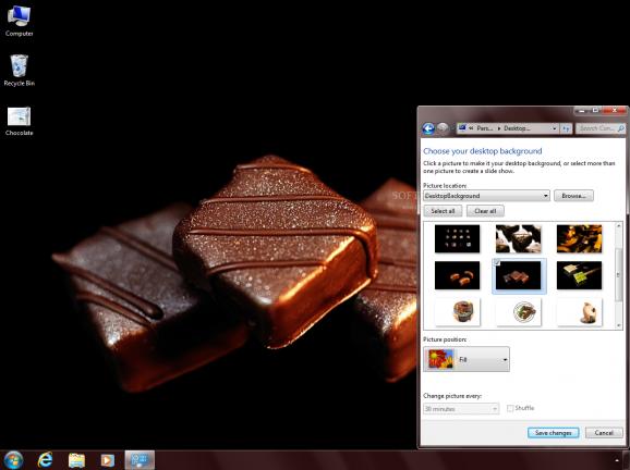 Chocolate Theme screenshot