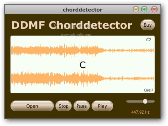 Chorddetector screenshot