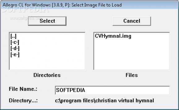 Christian Virtual Hymnal screenshot