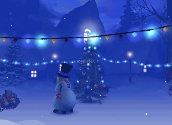 Christmas 3D Screensaver screenshot
