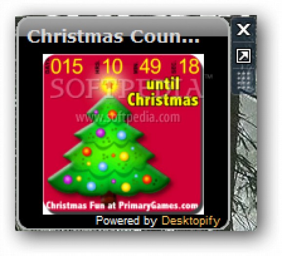Christmas Countdown Nice Clock screenshot