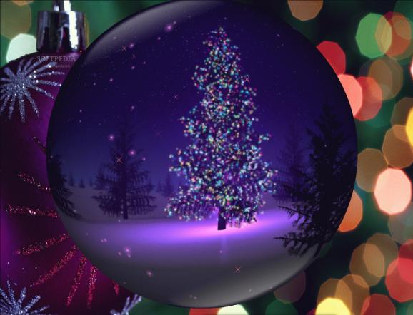 Christmas Globe Animated Wallpaper screenshot
