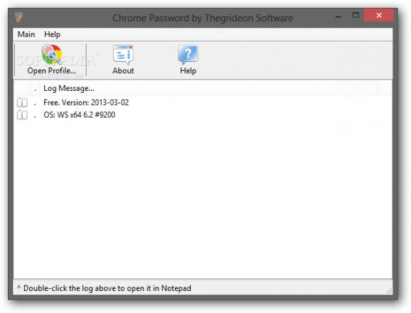 Chrome Password screenshot