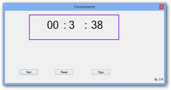 Chronometre screenshot