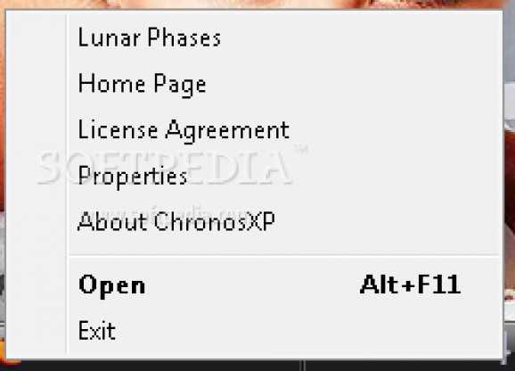 ChronosXP screenshot