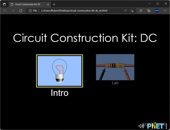 Circuit Construction Kit (DC Only) screenshot