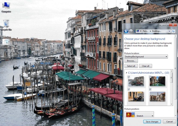 City of Venice Windows 7 Theme screenshot