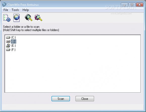 ClamWin Free Antivirus nLite Addon screenshot
