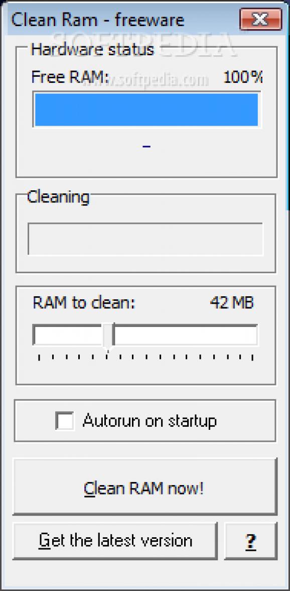 Clean Ram screenshot