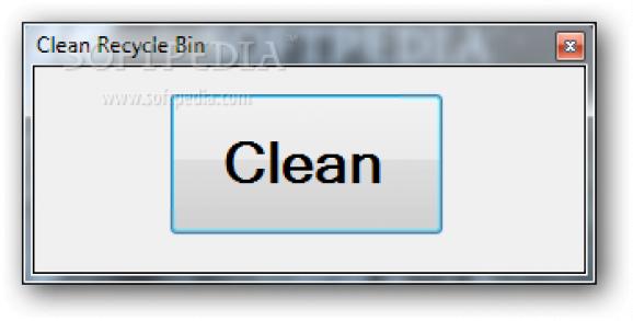 Clean Recycle Bin screenshot