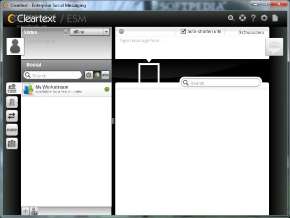 Cleartext ESM Desktop screenshot