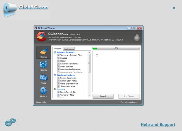 Click&Clean for Desktop screenshot