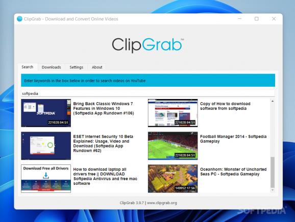 ClipGrab screenshot