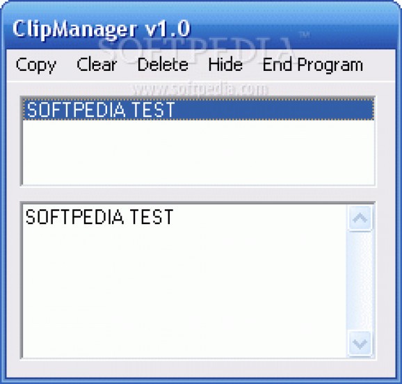 ClipManager screenshot