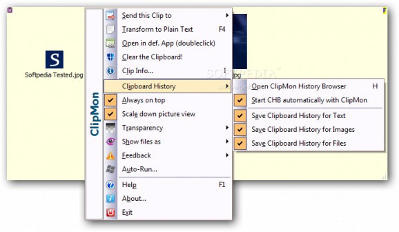ClipMon Portable screenshot